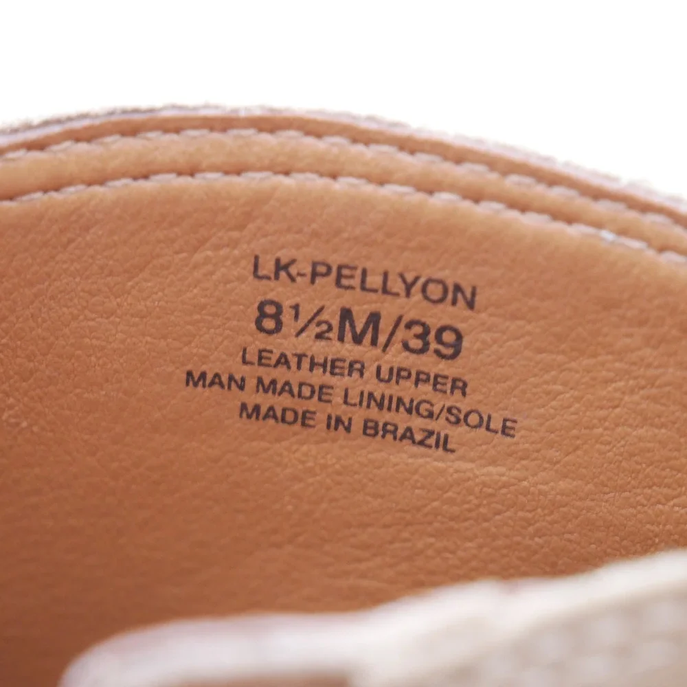 Lucky Brand Pellyon Tan Suede Ankle Booties Block Heel LK-PELLYON Size 8.5 M